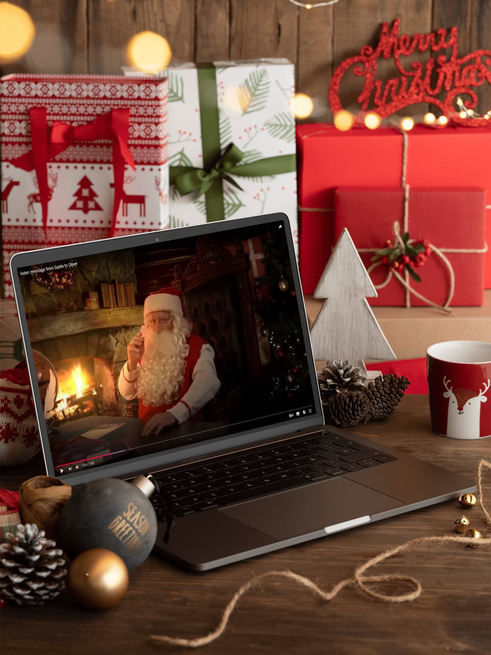 Personalized Video Message From Santa Claus 🎅 (Delivered via Email in 5-10 Minutes)